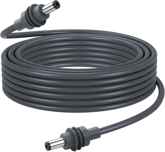 Starlink Mini スターリンクミニ用 DC電源ケーブル 3m 20AWG 交換用電源コード 屋内・屋外対応 グレー