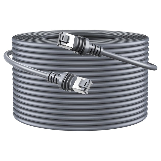 Starlink Standard 4 / 4X・Mini対応 RJ45 Ethernet延長ケーブル 60m 長距離配線対応 Cat6 LANケーブル