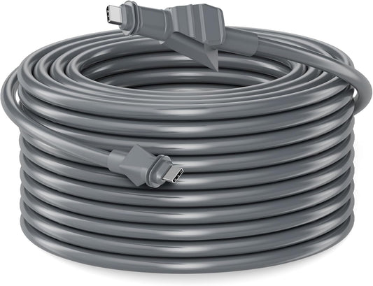 Starlink高性能フラットキットV2用ケーブル Gen2対応 延長ケーブル 防水 高耐久 22AWG ギガビット対応 高速通信 屋外対応 Starlink Flat High Performance 交換用ケーブル