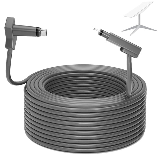 Starlink Gen2 ケーブル 2m/10m/23m/46m スターリンク 交換用延長ケーブル CMX・CMR対応 24AWG OFC 最大1200Mbps 防水・直埋対応 二重シールド Rectangular Satellite V2対応 - Cosmic Market 公式サイト