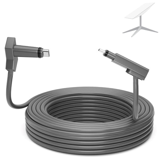 Starlink Gen2 ケーブル 2m/10m/23m/46m スターリンク 交換用延長ケーブル CMX・CMR対応 24AWG OFC 最大1200Mbps 防水・直埋対応 二重シールド Rectangular Satellite V2対応 - Cosmic Market 公式サイト