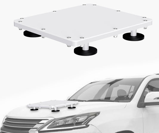 Starlink Mini専用マグネット式車載マウント ホワイトの本体構造と保護カバー