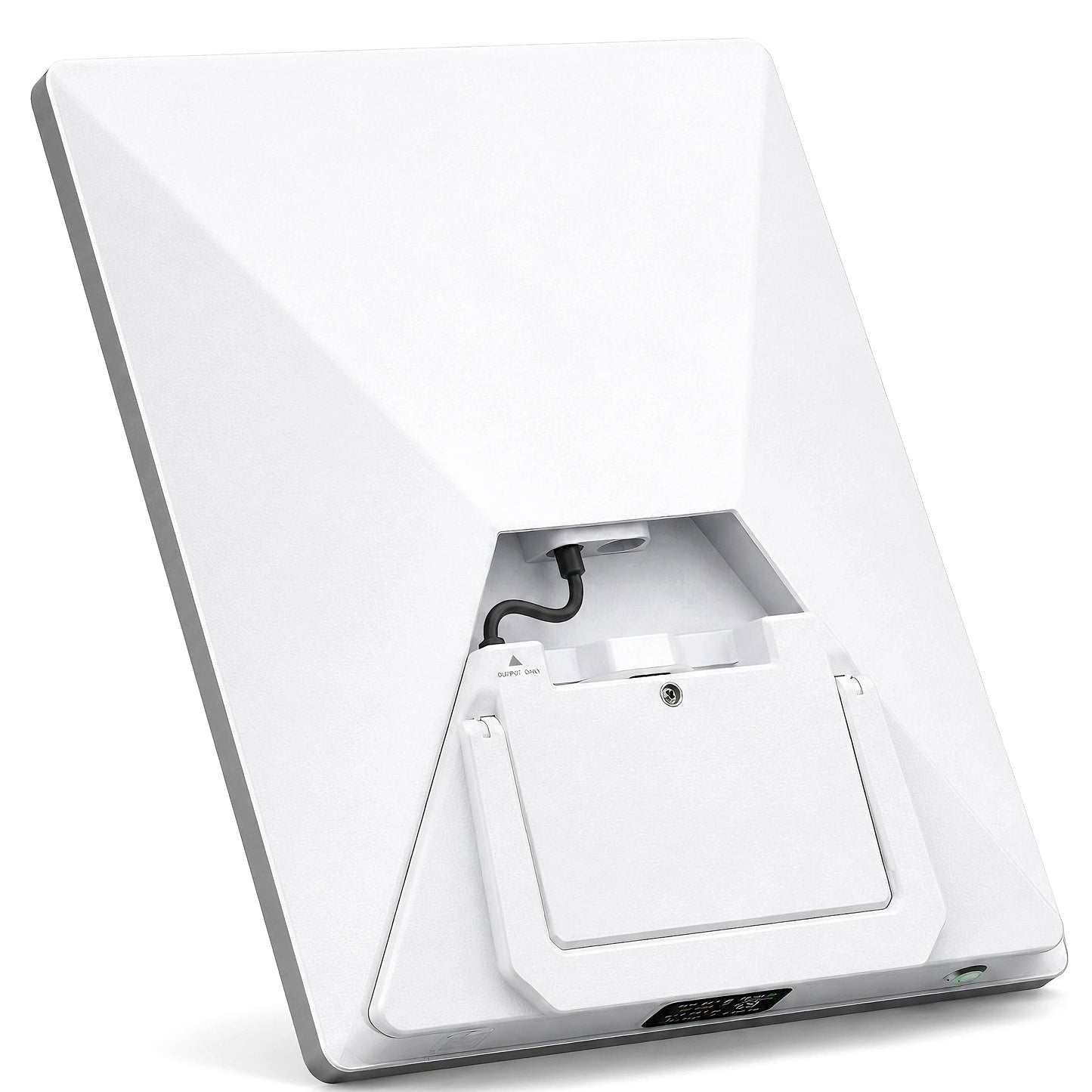 Starlink Mini（スターリンクミニ）用ポータブル電源バンク 27500mAh 99Wh スタンド一体型 背面装着イメージ