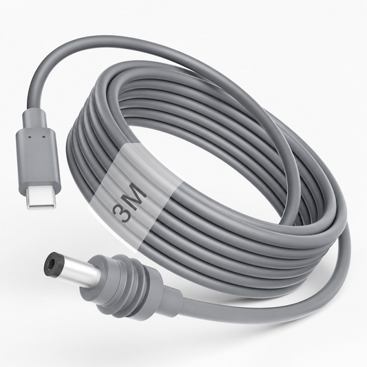 Starlink Mini / Mini X対応 USB-C to DC電源ケーブル 3m 車内・屋外設置に便利