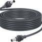 Starlink Mini スターリンクミニ用 DC電源ケーブル 3m 20AWG 交換用電源コード 屋内・屋外対応 グレー