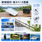 Starlink V3/Mini用フラットDCスターリンク電源ケーブル、屋外使用に対応した耐候設計と省スペース配線の説明画像