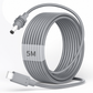 Starlink Mini / Mini X対応 USB-C to DC電源ケーブル 5m ポータブル電源接続用