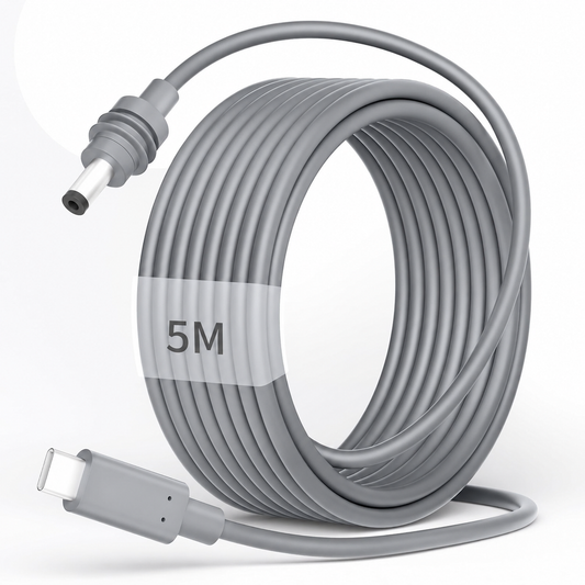 Starlink Mini / Mini X対応 USB-C to DC電源ケーブル 5m ポータブル電源接続用