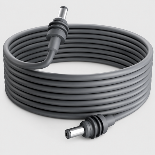 Starlink Mini スターリンクミニ用 DC電源ケーブル 5m 20AWG 防水設計 交換用電源ケーブル キャンプ・車載用