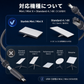 Starlink V3/Mini用2in1電源LAN一体型ケーブルの対応機種一覧。スターリンクMini / Mini XとStandard 4 / 4Xに対応し、USB-C給電はMini / Mini Xのみ対応。
