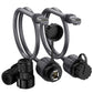 Starlink Gen3 & Mini対応RJ45変換Ethernetアダプター 2個セット 2000Mbps高速通信 24AWG 高純度銅 IP68防水 SPX-RJ45 カプラー 延長・修理用 プラグ＆プレイ 屋外対応 Starlink V3アクセサリー