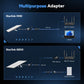 Starlink Gen3 & Mini対応RJ45変換Ethernetアダプター 2個セット 2000Mbps高速通信 24AWG 高純度銅 IP68防水 SPX-RJ45 カプラー 延長・修理用 プラグ＆プレイ 屋外対応 Starlink V3アクセサリー