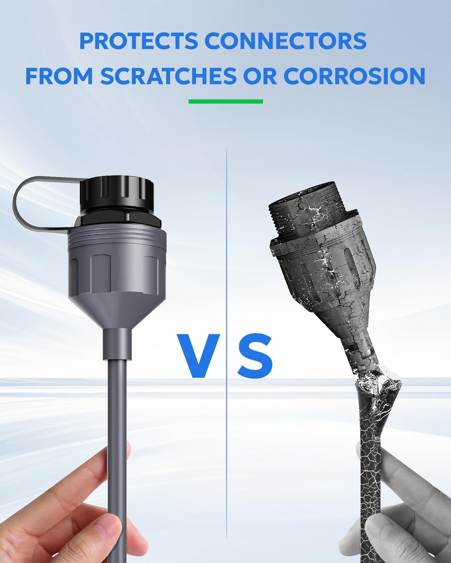 Starlink Gen3 / Mini 対応 イーサネット変換アダプター 延長・修理ケーブル IP68防水 24AWG 高速2000Mbps RJ45接続 プラグ＆プレイ 屋外対応