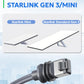 Starlink Gen3 & Mini対応RJ45変換Ethernetアダプター 2個セット 2000Mbps高速通信 24AWG 高純度銅 IP68防水 SPX-RJ45 カプラー 延長・修理用 プラグ＆プレイ 屋外対応 Starlink V3アクセサリー