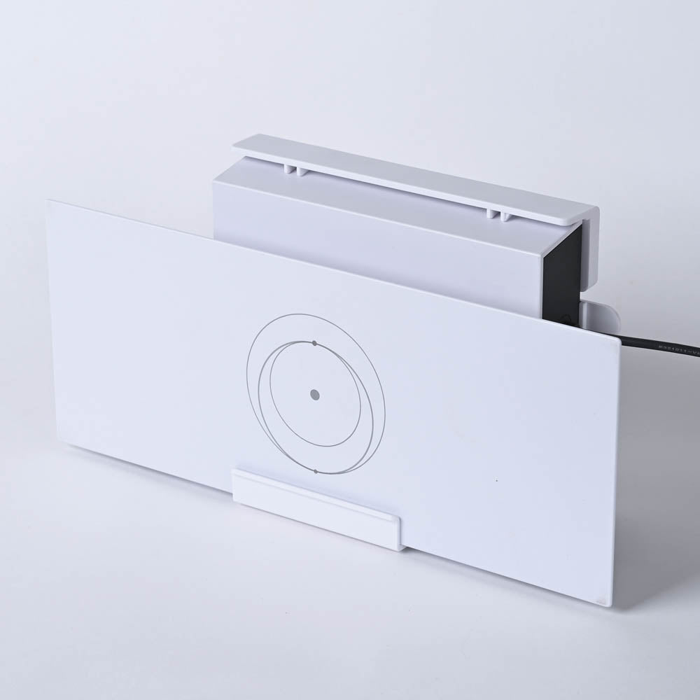 Starlink Gen 3ルーターと電源装置を2in1ブラケットに収納した設置イメージ