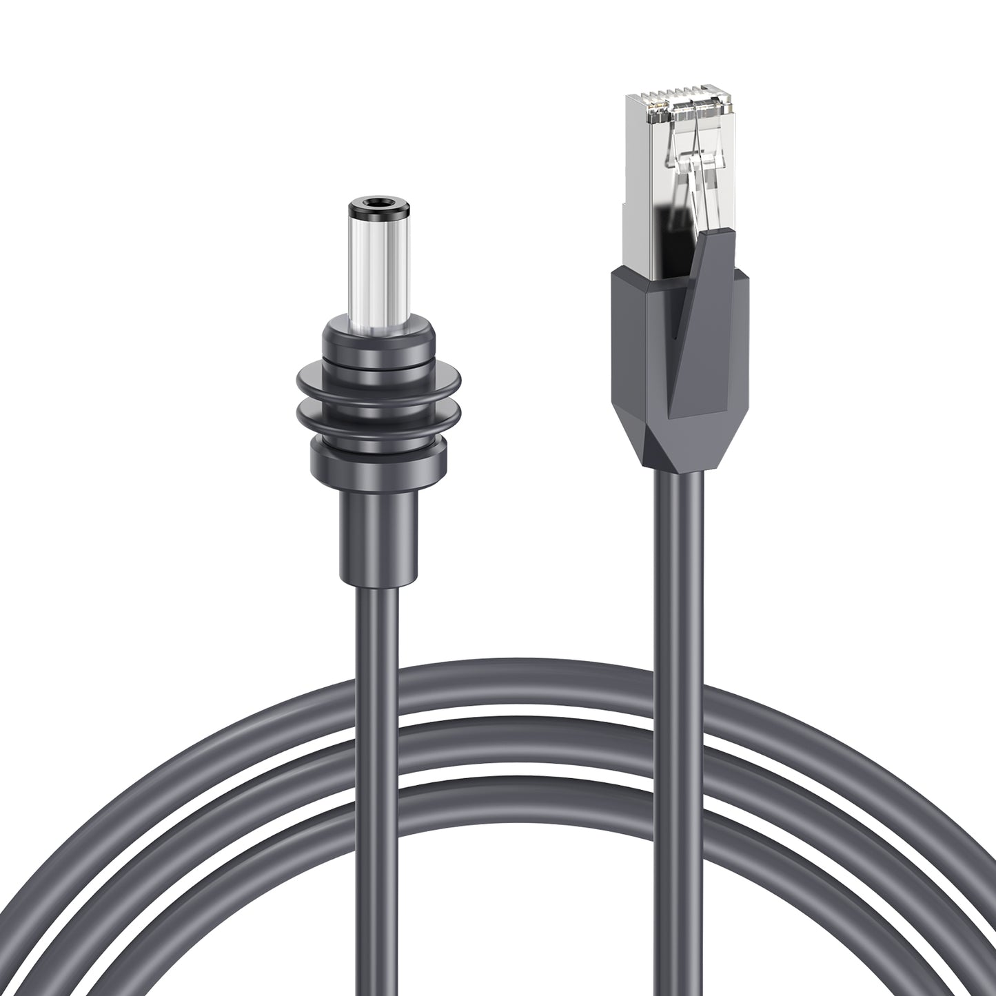 Starlink Mini用充電ケーブル Starlink POEイーサネット充電ケーブル → DC 5.5×2.1mm オスコネクタ Starlink Mini対応充電ケーブル