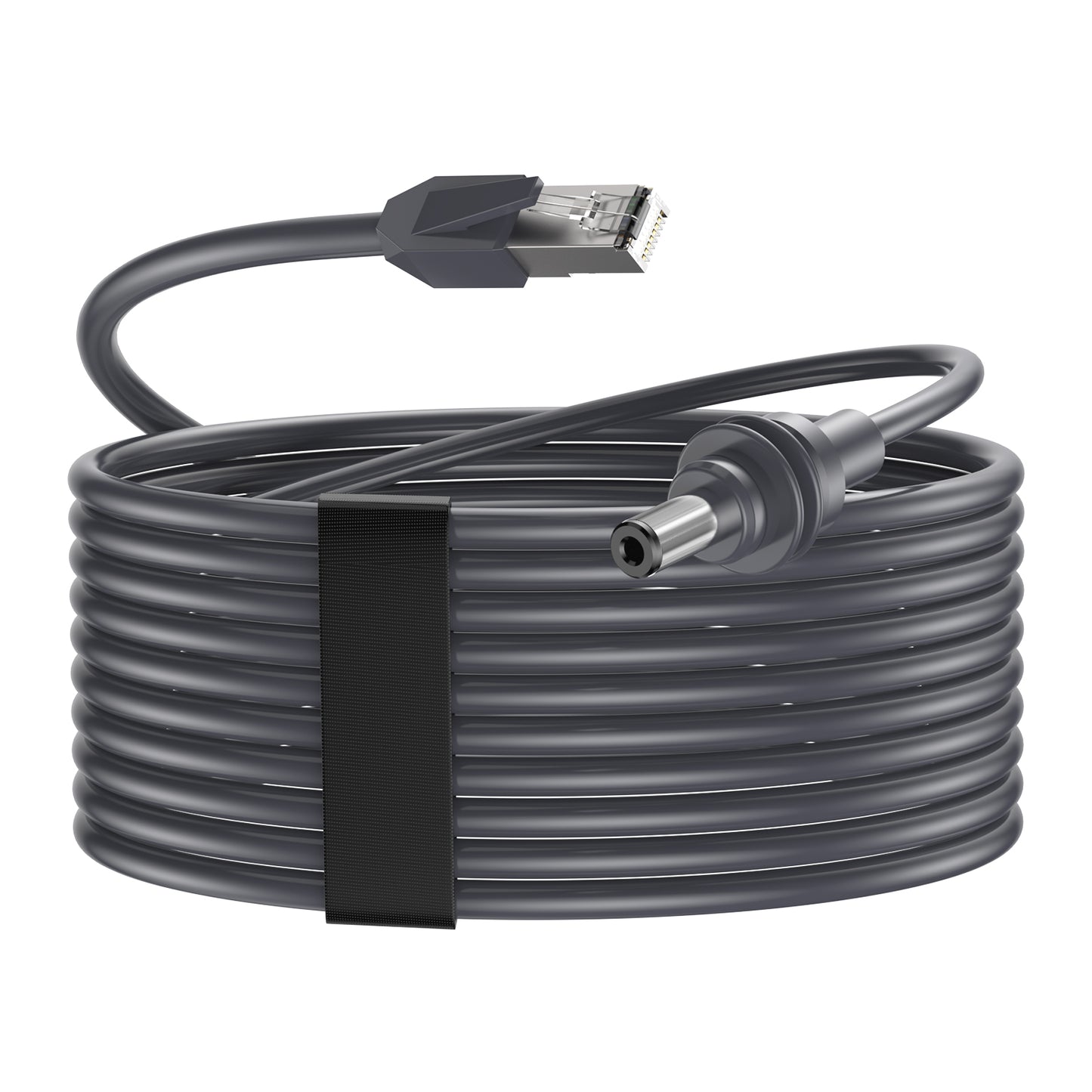 Starlink Mini用充電ケーブル Starlink POEイーサネット充電ケーブル → DC 5.5×2.1mm オスコネクタ Starlink Mini対応充電ケーブル