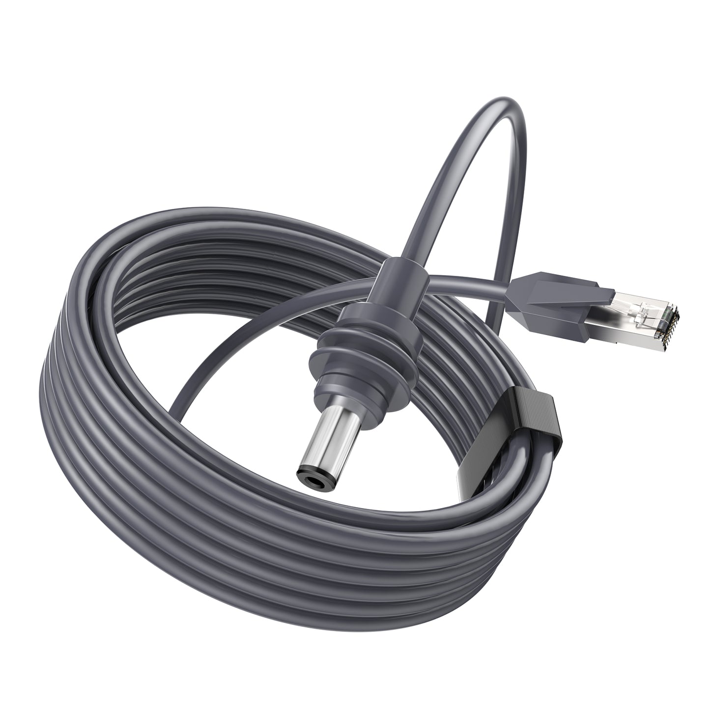 Starlink Mini用充電ケーブル Starlink POEイーサネット充電ケーブル → DC 5.5×2.1mm オスコネクタ Starlink Mini対応充電ケーブル