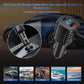 Starlink Mini 車載電源ケーブル 3in1 シガーソケットDC充電ケーブル USB-C PD20W & USB-A QC18W搭載 電圧表示・スイッチ付き 12V-24V対応 5m/16.4FT 高耐久18AWG 車・RV・船対応