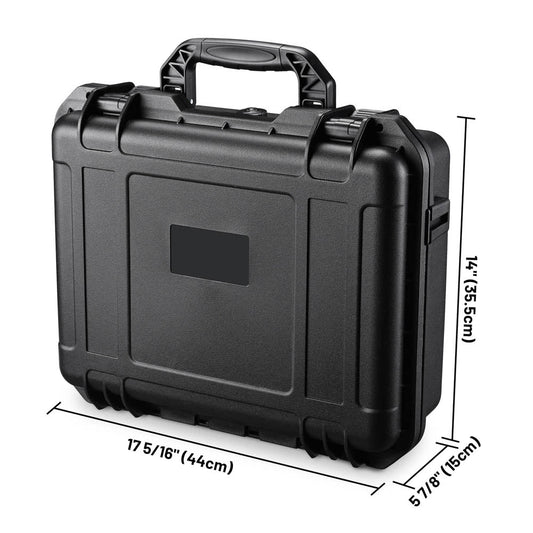 Starlink Mini用 ハードケース 防水IP60 耐衝撃 収納ケース EVA内装 スターリンクミニ専用 キャリングケース ケーブル・電源・スタンド収納対応 旅行・キャンプ・RV用