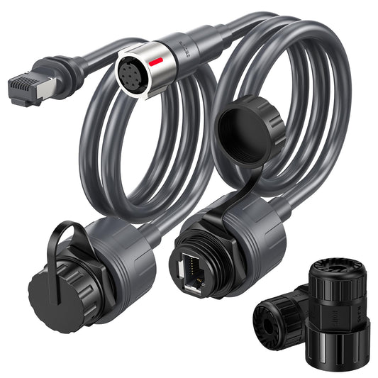 Starlink Performance Gen3用RJ45変換Ethernetアダプター 防水IP67 23AWG 2000Mbps対応 ケーブル延長・修理用 カプラー スターリンク Gen3対応（1個）