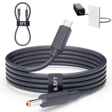 Starlink Mini ルーター用 USB-C to DC 電源ケーブル 2本セット（0.3m＋2m） PD 9V対応 18W対応 スターリンクミニ ルーター用給電ケーブル LED電源表示 Plug&Play ポータブル対応