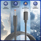 Starlink Mini ルーター用 USB-C to DC 電源ケーブル 2本セット（0.3m＋2m） PD 9V対応 18W対応 スターリンクミニ ルーター用給電ケーブル LED電源表示 Plug&Play ポータブル対応
