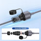 Starlink Flat High Performance用 RJ45変換アダプター 2個セット 防水IP67 SPX to RJ45 カプラー Ethernet延長対応 22AWG CAT6対応 最大50m 高速通信