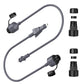 Starlink Flat High Performance用 RJ45変換アダプター 2個セット 防水IP67 SPX to RJ45 カプラー Ethernet延長対応 22AWG CAT6対応 最大50m 高速通信