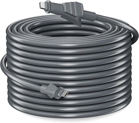 Starlink高性能フラットキットV2用ケーブル Gen2対応 延長ケーブル 防水 高耐久 22AWG ギガビット対応 高速通信 屋外対応 Starlink Flat High Performance 交換用ケーブル