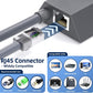 Starlink V2 Ethernetアダプター RJ45 有線LAN 1Gbps対応 Standard Actuated（Gen2）/ High Performance（Gen1/Gen2）対応 スターリンク有線化 高速通信 低遅延 PC/PS5/Xbox/テレビ対応 Plug&Play