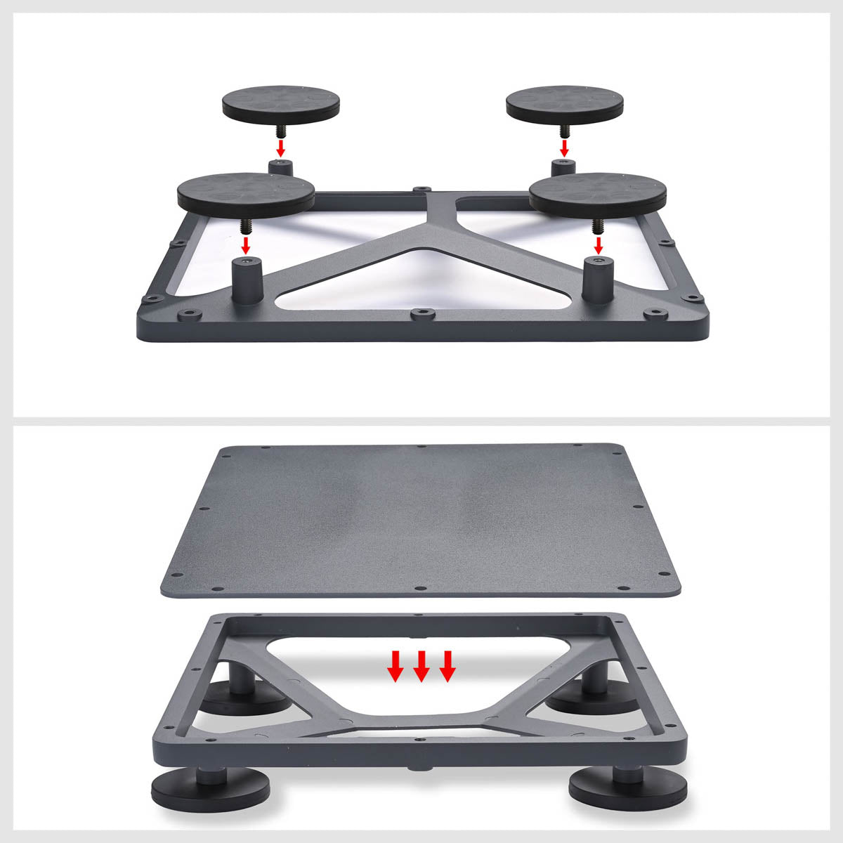 Starlink Mini 車載マグネットマウント 4強力磁石式 220LBS吸着力 アルミ合金製 防水・耐候 カールーフ取付 スターリンクミニ用 簡単設置