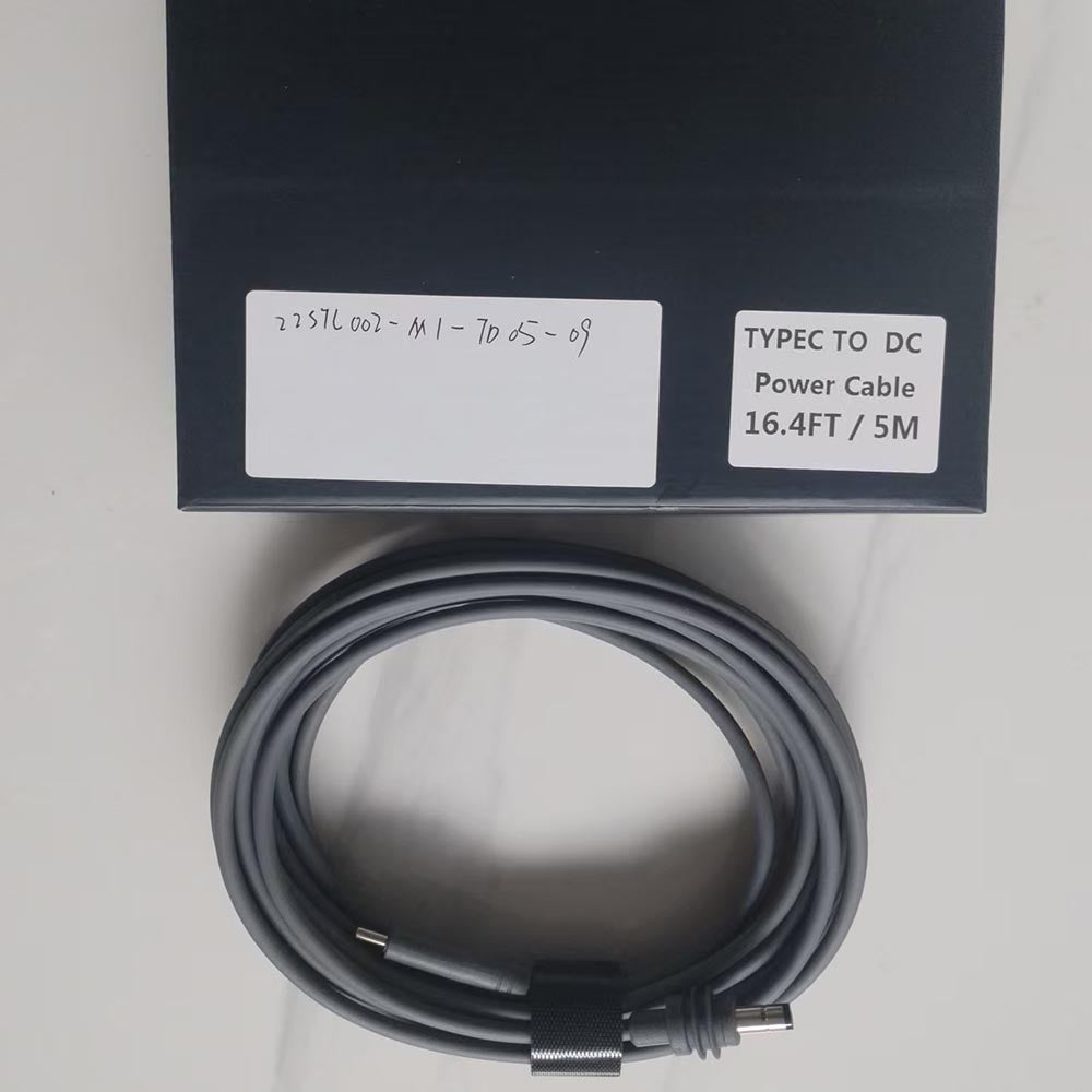 Starlink Mini用 USB-C to DC電源ケーブル PD100W対応 防水設計 Type-C電源コード 2m/3m/5m/10m選択可 モバイルバッテリー対応 屋外・車中泊対応