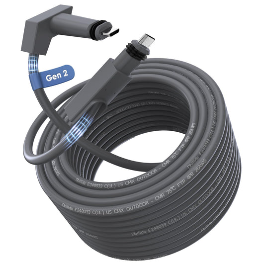 Starlink Gen2 ケーブル 2m/10m/23m/46m スターリンク 交換用延長ケーブル CMX・CMR対応 24AWG OFC 最大1200Mbps 防水・直埋対応 二重シールド Rectangular Satellite V2対応 - Cosmic Market 公式サイト